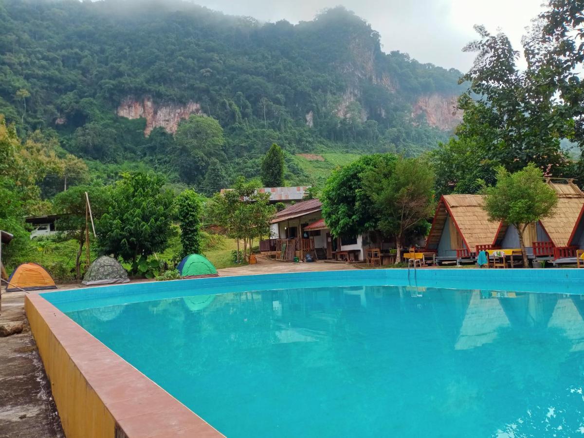 Nongkhiaw Campingsite Swimming Pool Hotel Ban Phathok Ngoại thất bức ảnh