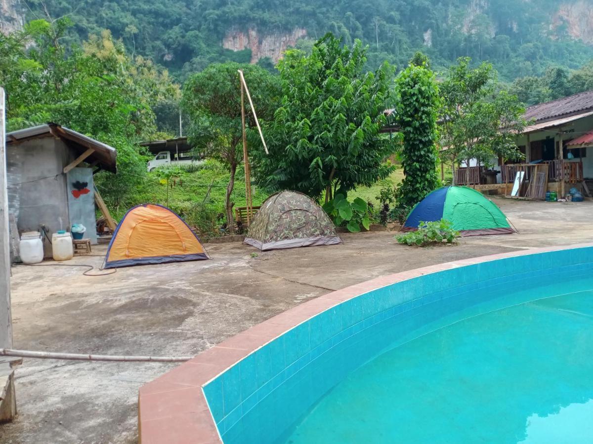 Nongkhiaw Campingsite Swimming Pool Hotel Ban Phathok Ngoại thất bức ảnh